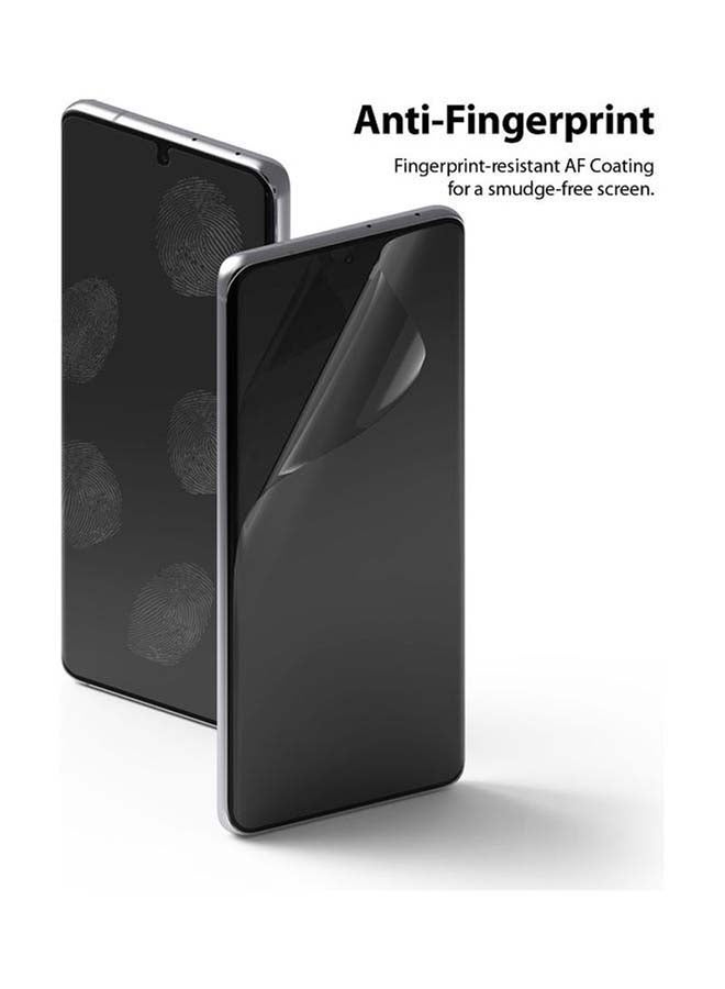 Ringke Easy Flex Screen Protector For Samsung Galaxy S21 Ultra Clear - Image 4