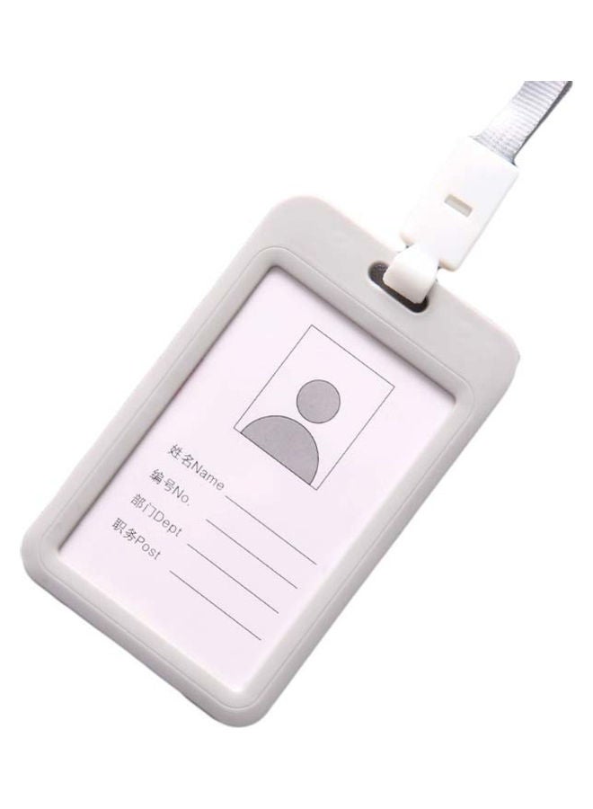 ID Card Holder Grey