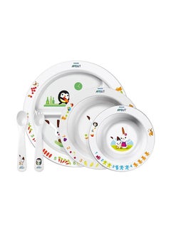 5 - Pieces Toddler Mealtime Set For Suitable From 6 Months , White - Scf716 - 00 - v1620715788/N16322639A_1