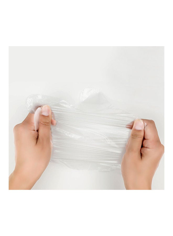500-Piece Disposable Food Grade Protective Gloves Multicolour