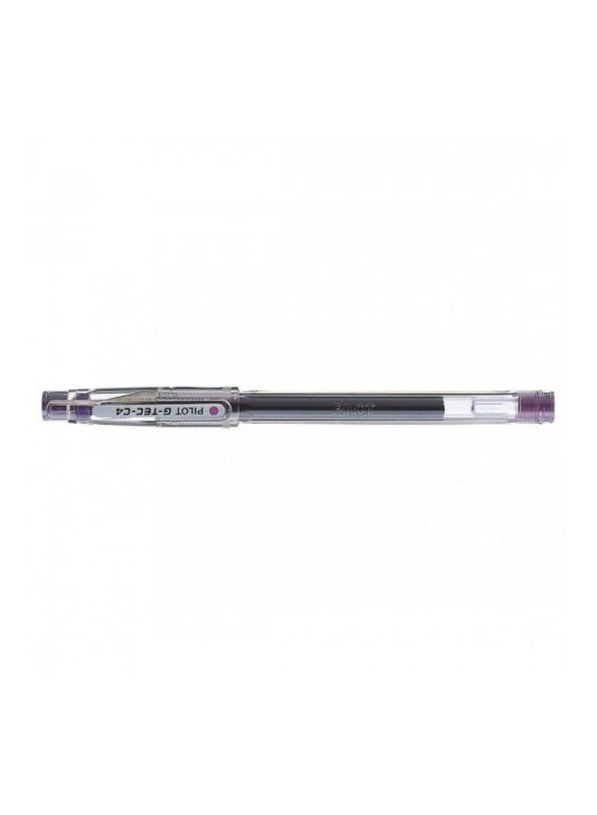 PILOT 12-Piece G-Tec C4 Rollerball Pen Clear/Black/Purple  - Image 3