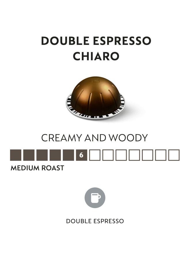 Nespresso - Double Espresso Chiaro Coffee Capsules 80ml Pack of 10 - Image 1