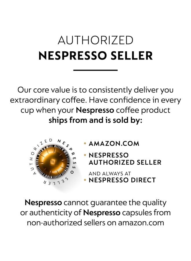 Nespresso - Double Espresso Chiaro Coffee Capsules 80ml Pack of 10 - Image 1