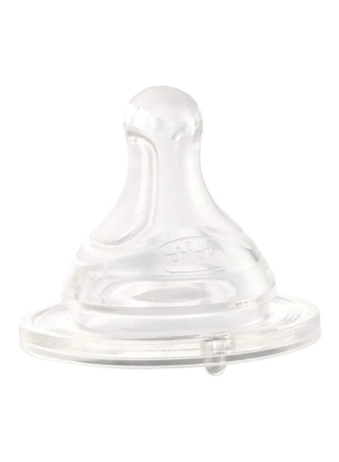 Chicco Teats Perfect 5 4M+ Fast Sil 2 Pcs