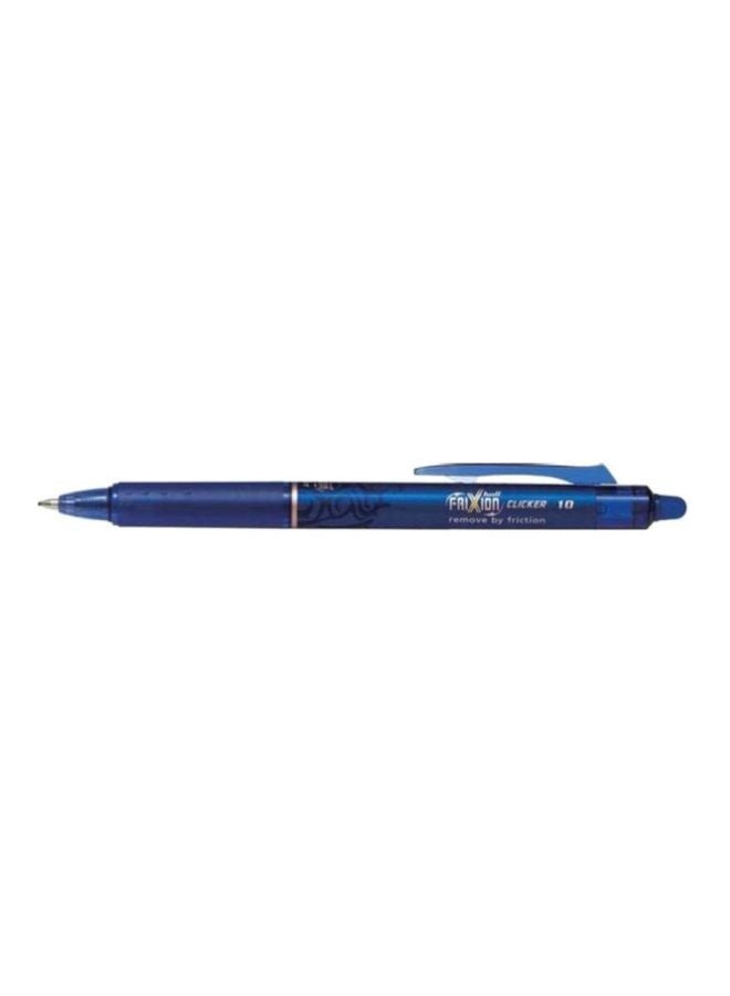 Frixion Clicker Erasable Pen Blue/White/Black