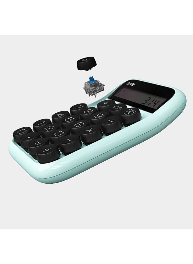 Xiaomi Jelly Bean Mechanical Handheld Calculator Sky blue/Black - Image 3