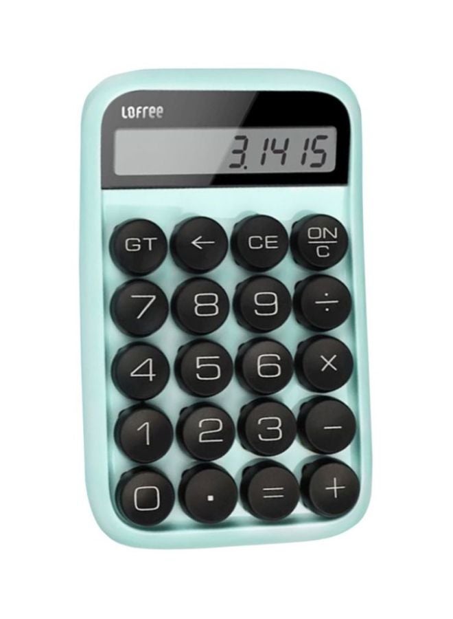 Xiaomi Jelly Bean Mechanical Handheld Calculator Sky blue/Black - Image 1
