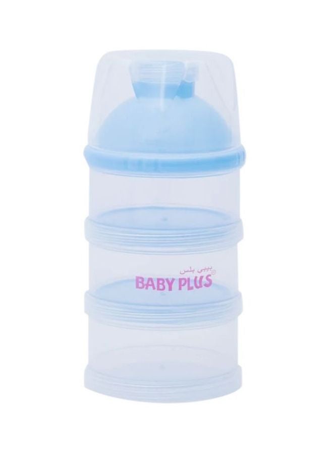 BABY PLUS Triple Layered Portable Baby Food Milk Powder Box Bottle Storage Container - Image 1