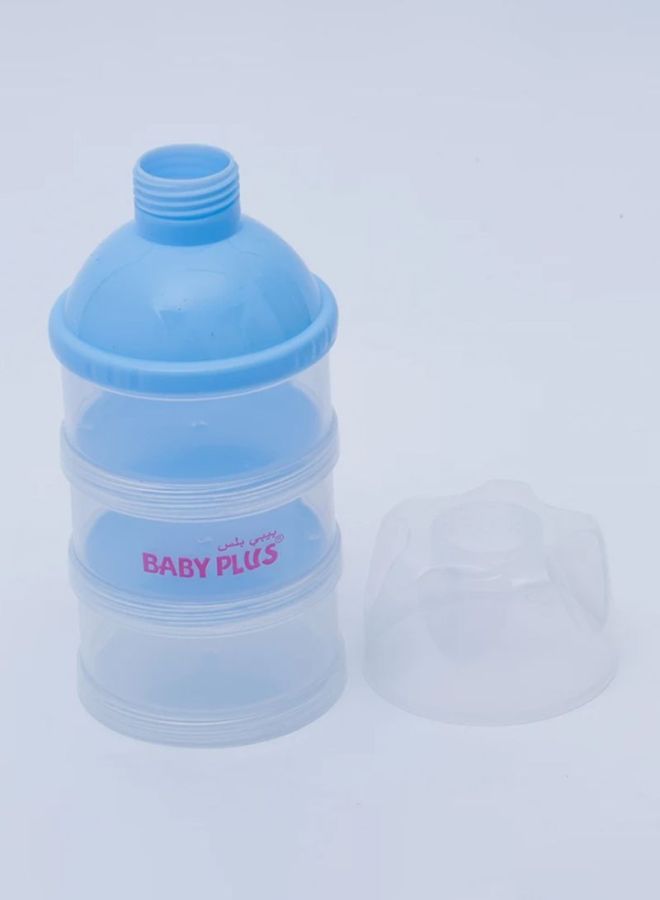 BABY PLUS Triple Layered Portable Baby Food Milk Powder Box Bottle Storage Container - Image 2