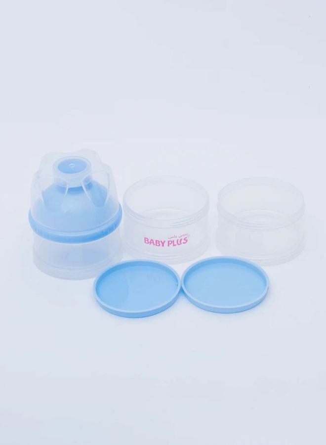 BABY PLUS Triple Layered Portable Baby Food Milk Powder Box Bottle Storage Container - Image 4