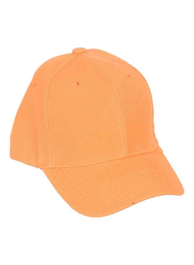 Sports Baseball Cap Orange - Image 3