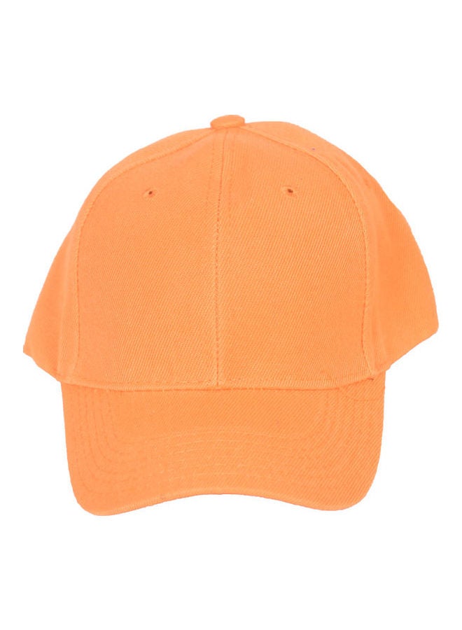 Sports Baseball Cap Orange - Image 1