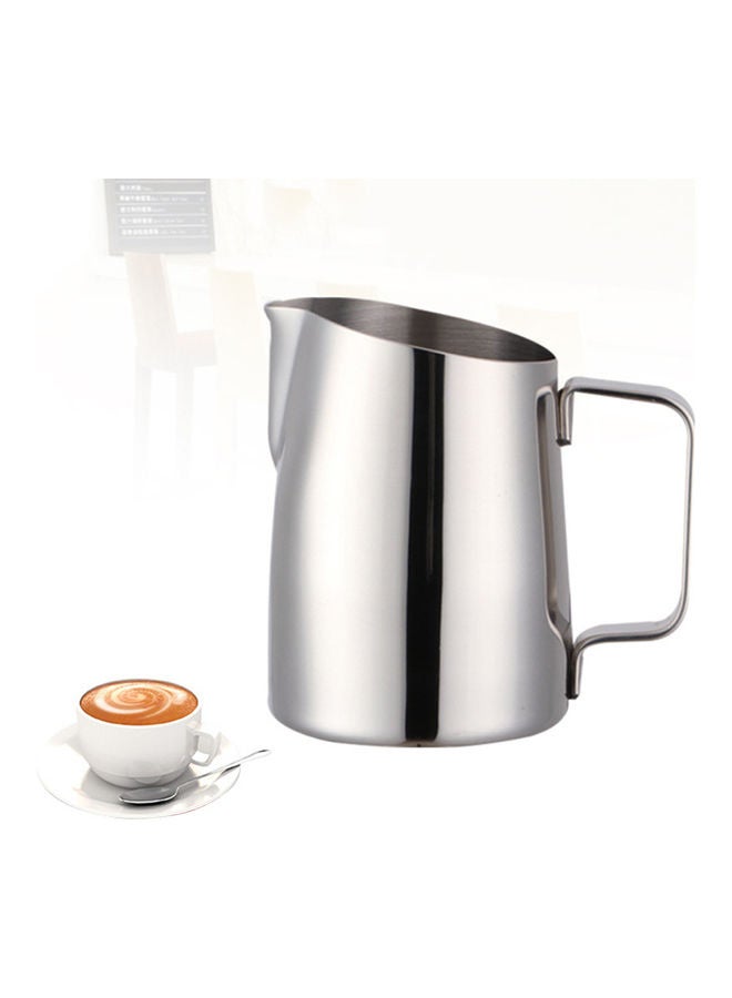 Generic Stainless Steel Coffee Espresso Jug Silver  - Image 3