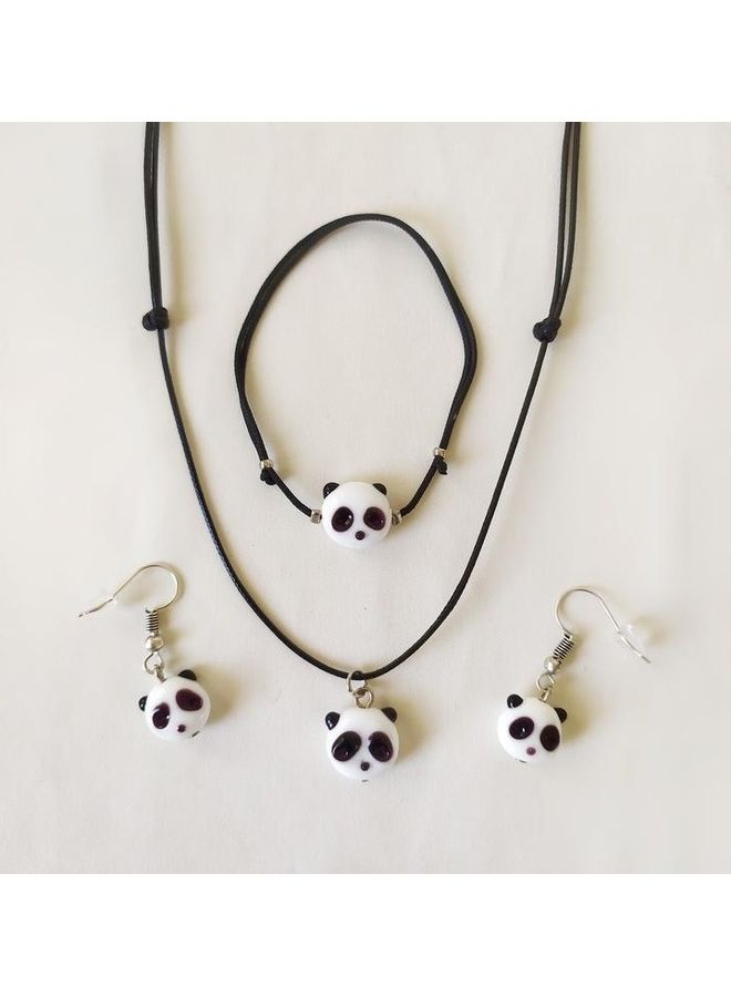 Handmade Glass Art Jewelry Set  - Image 5