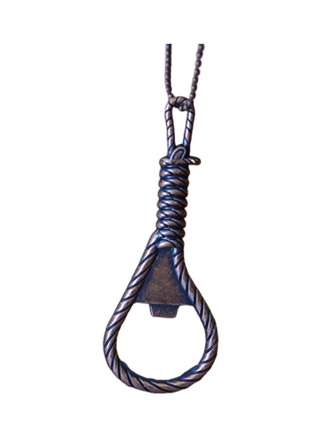 Zinc Alloy Rope Key-chain Shaped Bottle Opener Multicolour - Image 1