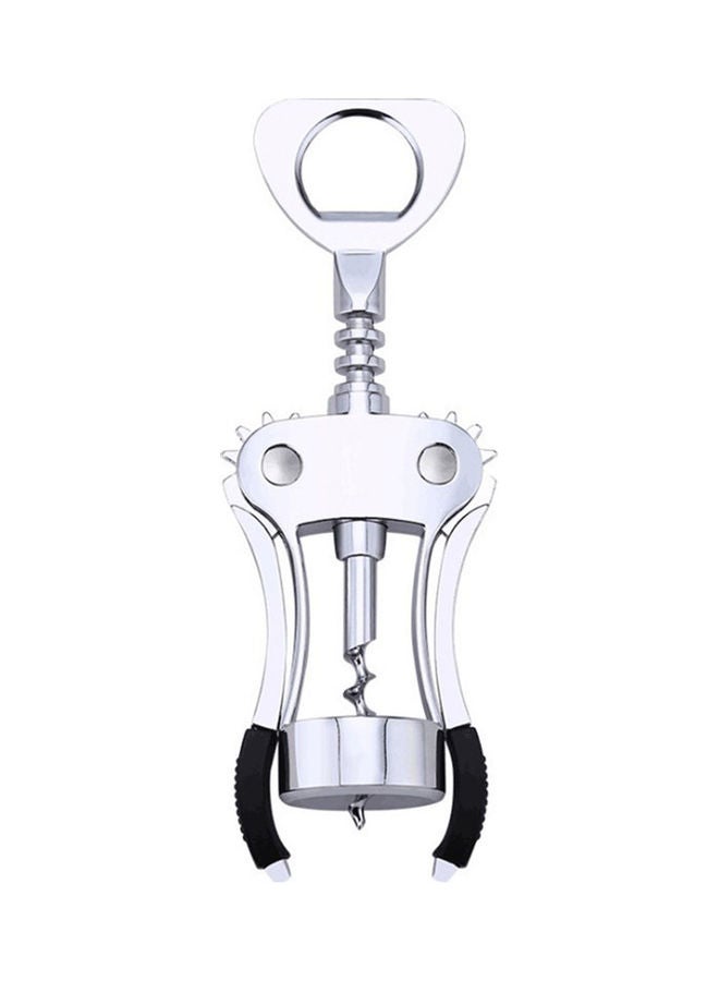 Portable Zinc Alloy  Bottle Opener  Tool Silver - Image 1