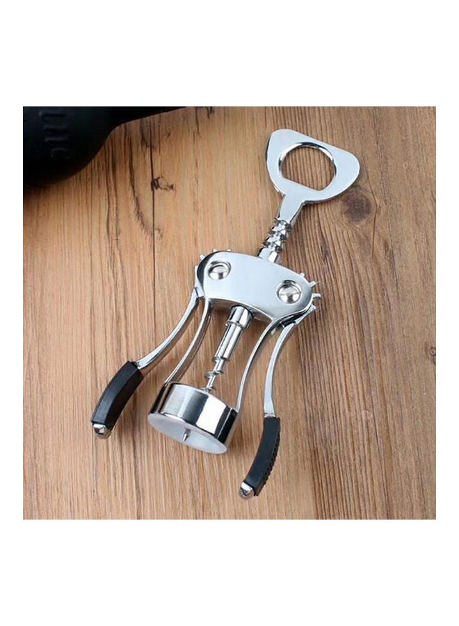 Portable Zinc Alloy  Bottle Opener  Tool Silver - Image 4