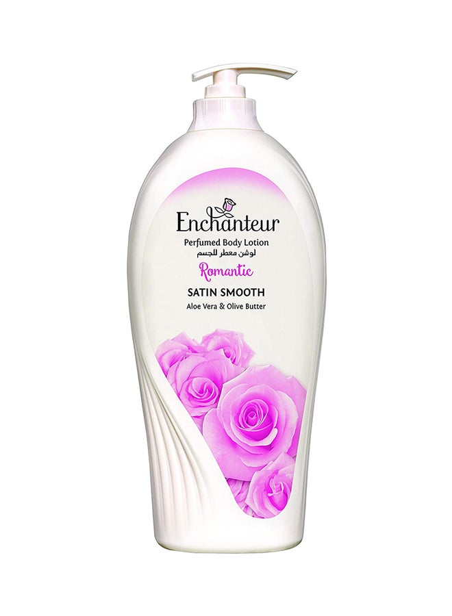 Satin Smooth- Romantic Lotion with Aloe Vera And Olive Butter For Satin Smooth Skin White 750ml - v1620722748/N12276852A_1