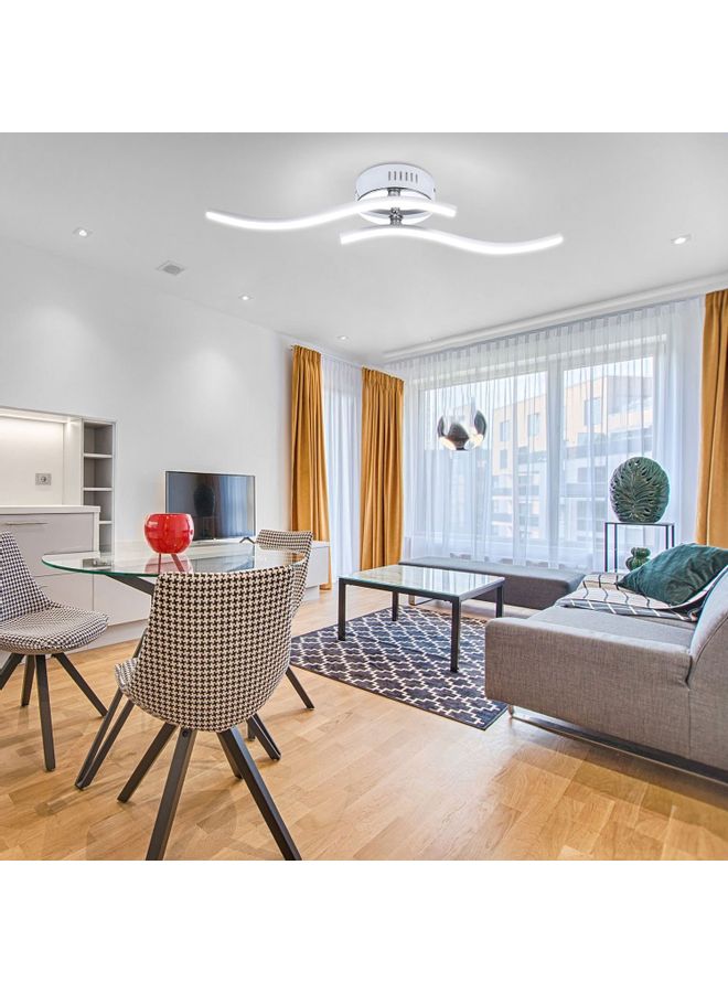 إضاءة سقف LED أبيض دافئ - Image 5