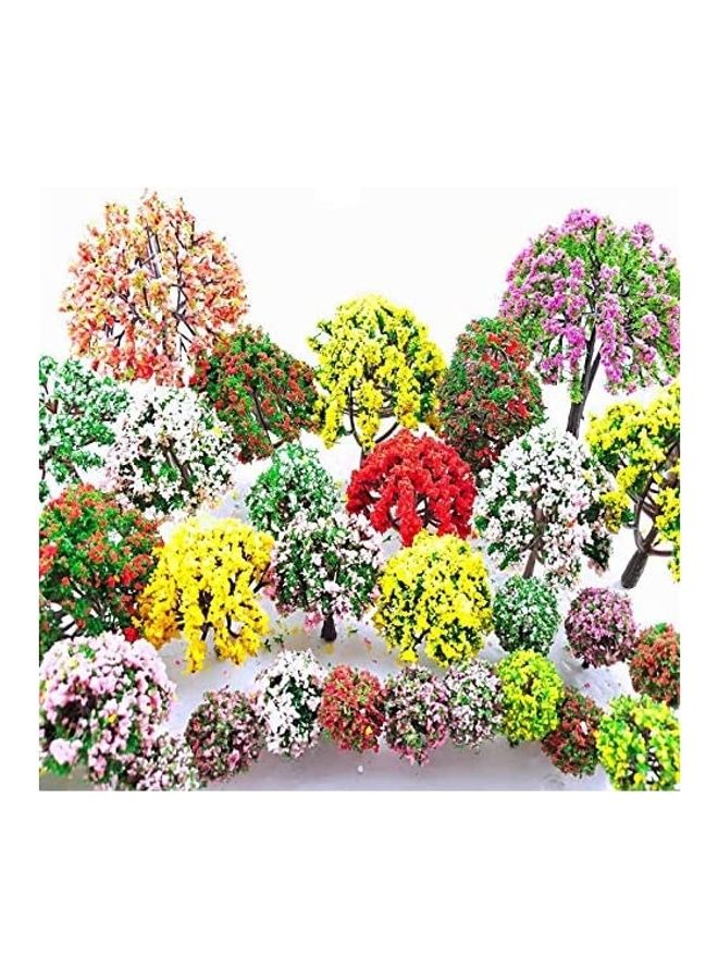 MOMOONNON 32-Piece Model Trees 