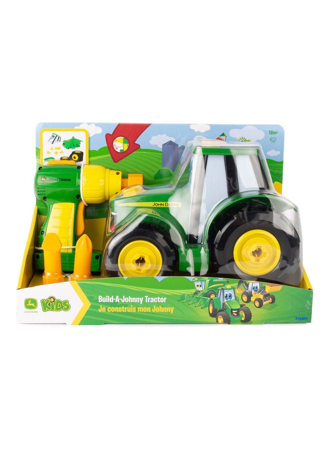 John Deere Build-A-Johnny Tractor Green  - Image 1