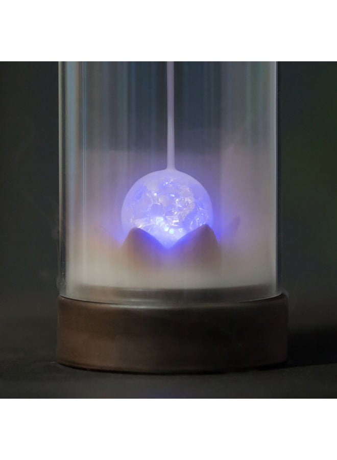 Lotus Leaf Light Ball Acrylic Cover Incense Burners Backflow Senser Ornament Brown  - Image 4