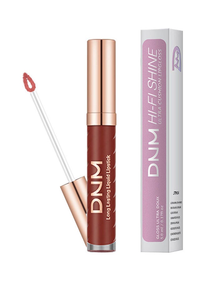 DNM Long Lasting Liquid Lipstick Chocolate - Image 3