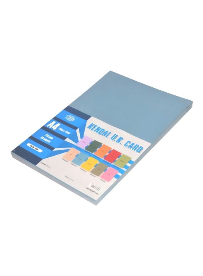إف اي أس  مجموعة بطاقات كيندال يو كي مقاس A4 من 50 قطعة - Image 1