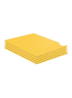 FIS 5-Piece Sponge Boards Canary Yellow 