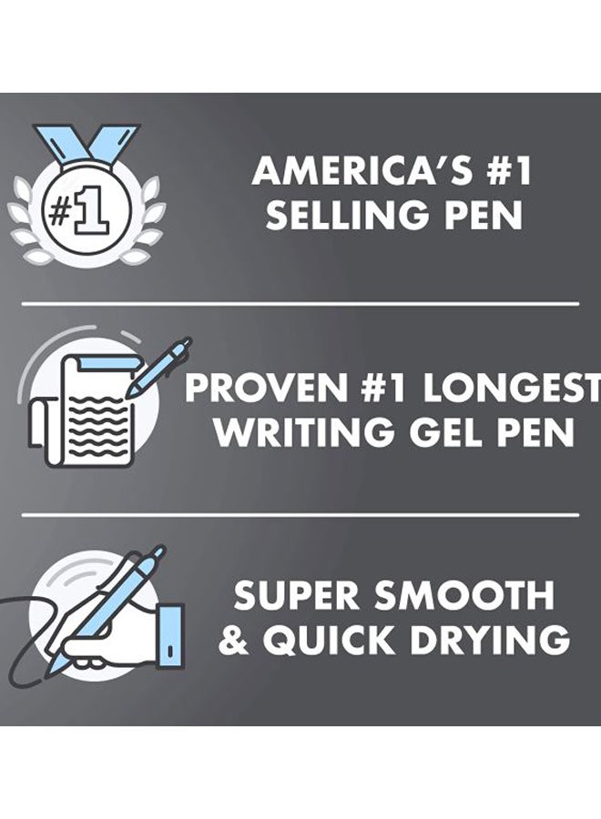 PILOT 8-Piece G2 Gel Ink Pens Green/Blue/Red - Image 4