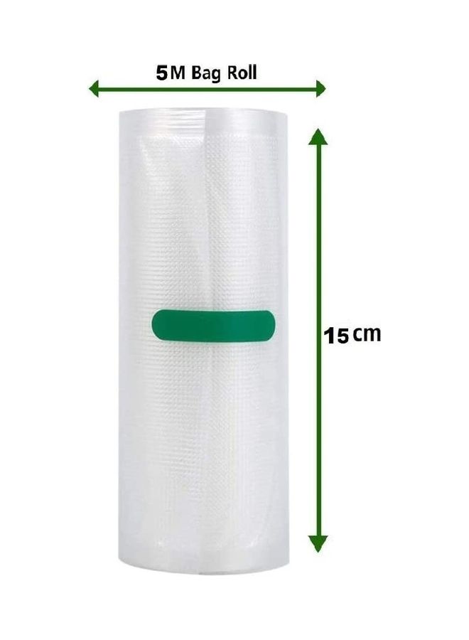 XiuWoo - Pack Of 2 Vacuum Sealer Rolls Clear - Image 1