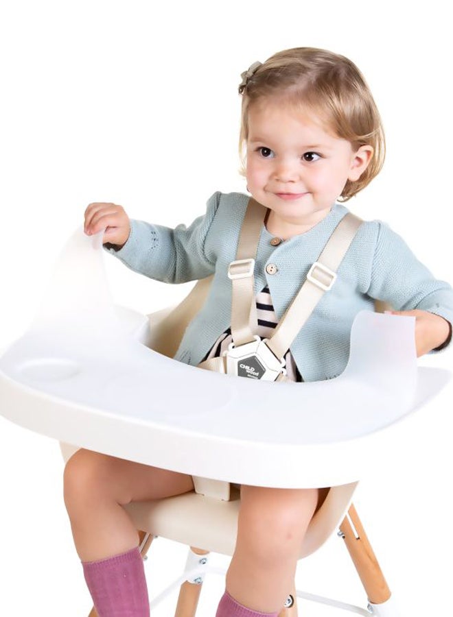 CHILDHOME - Evolu Silicone Feeding Tray Cover Transparent - Image 1