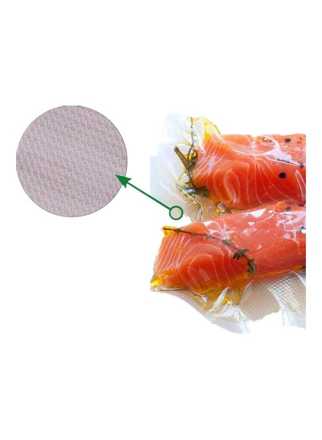 XiuWoo 100-Piece  Vacuum Sealer Bags Clear - Image 2