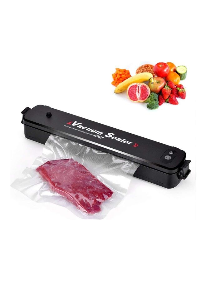 XiuWoo Vacuum Automatic Food Sealer Machine With Bags Black - Image 1