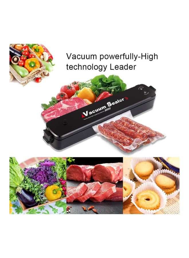 XiuWoo Vacuum Automatic Food Sealer Machine With Bags Black - Image 2