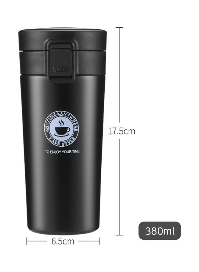 380ml  Insulated Travel Coffee Mug Red 380ml - Image 5