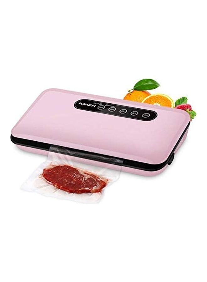 XiuWoo Automatic Vacuum Air Sealing Machine With Bags Pink - Image 1