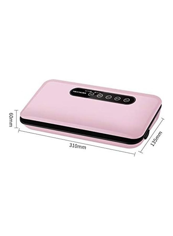 XiuWoo Automatic Vacuum Air Sealing Machine With Bags Pink - Image 2