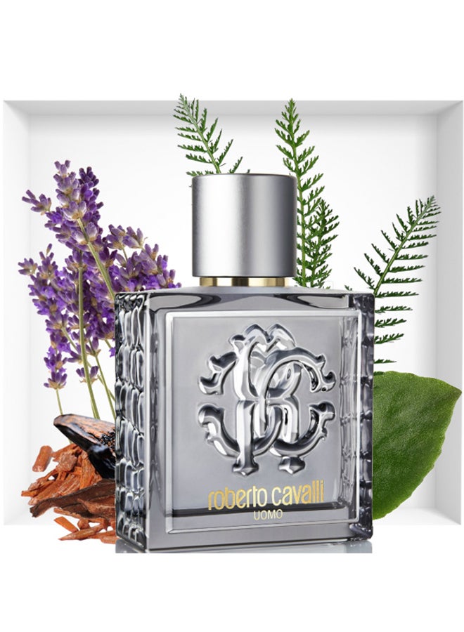 roberto cavalli - Uomo Silver Essence EDT 60ml - Image 1