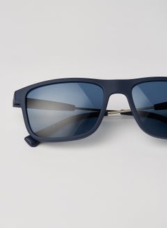 EMPORIO ARMANI Men's 0EA4151 Rectangle Sunglasses  - Image 4