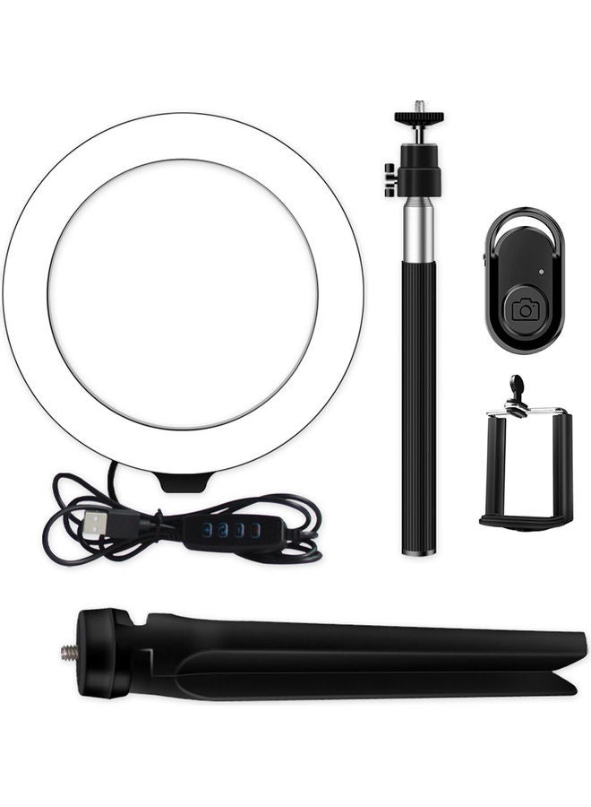 Photography LED Ring Light Set Black - Image 5