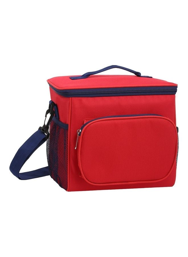Insulated Lunch Bag Red 25.5x22.5x18cm - Image 1