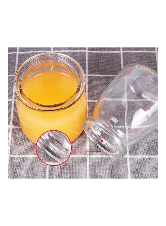 Generic - 12-Piece Glass Jars With Lids Clear - Image 1