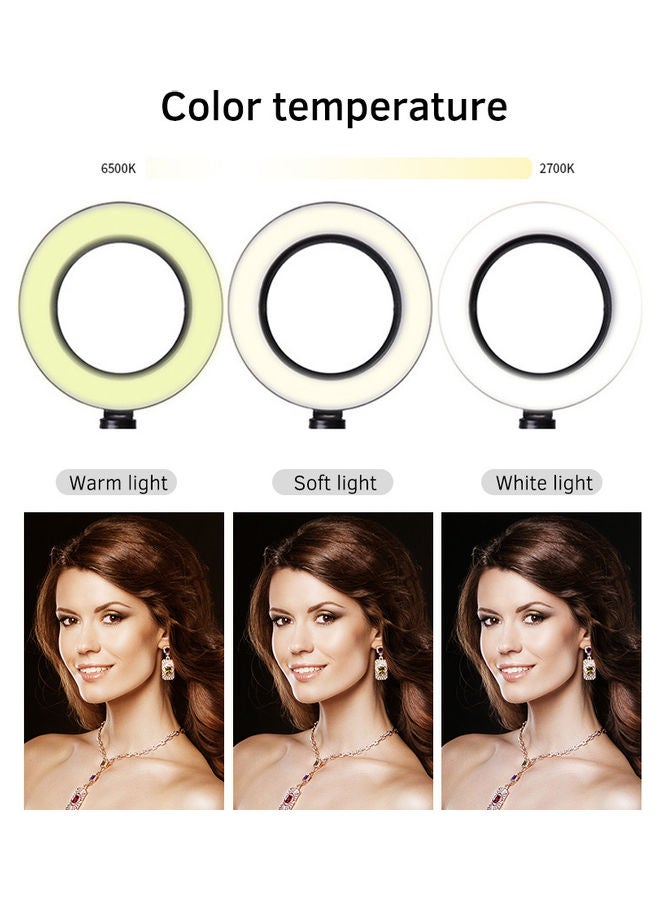 ماركة غير محددة طقم مصابيح LED حلقية قابلة للتعتيم متعدد الألوان  - Image 4