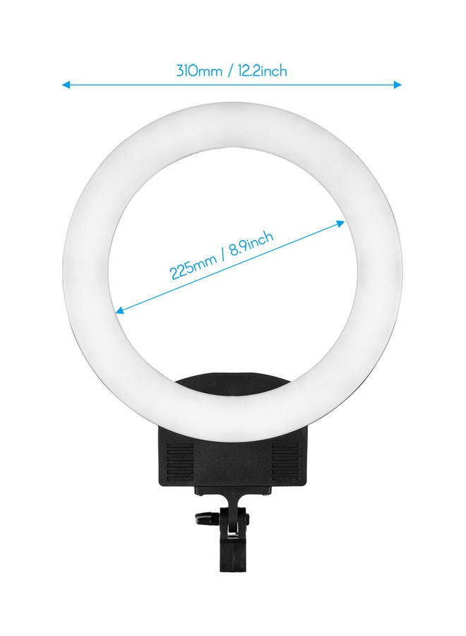 Professional Photography LED Ring Light Set Black - Image 3