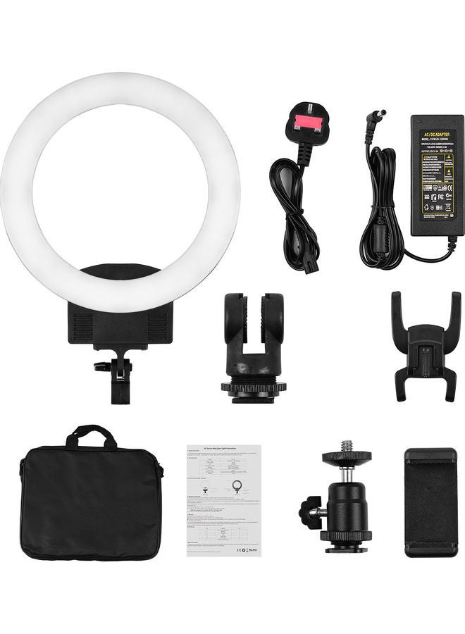 Professional Photography LED Ring Light Set Black - Image 5