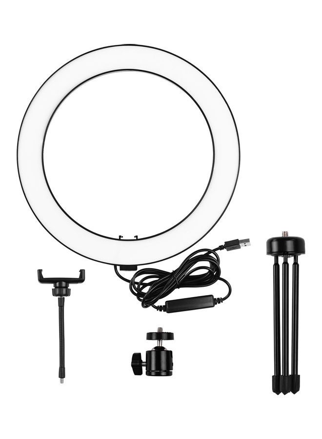 Professional Photography LED Ring Light Set Black - Image 4