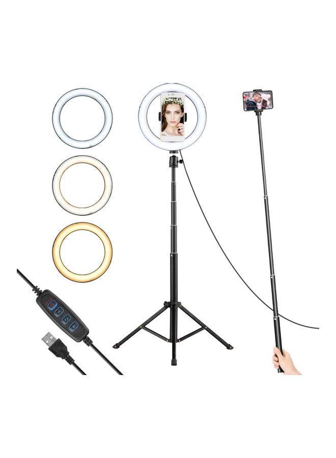 طقم حلقة إضاءة LED قابلة للتعتيم مقاس 8.6 بوصات. متعدد الألوان - Image 2