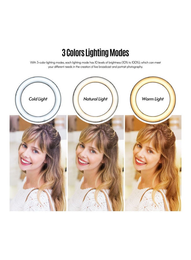 طقم حلقة إضاءة LED قابلة للتعتيم مقاس 8.6 بوصات. متعدد الألوان - Image 4