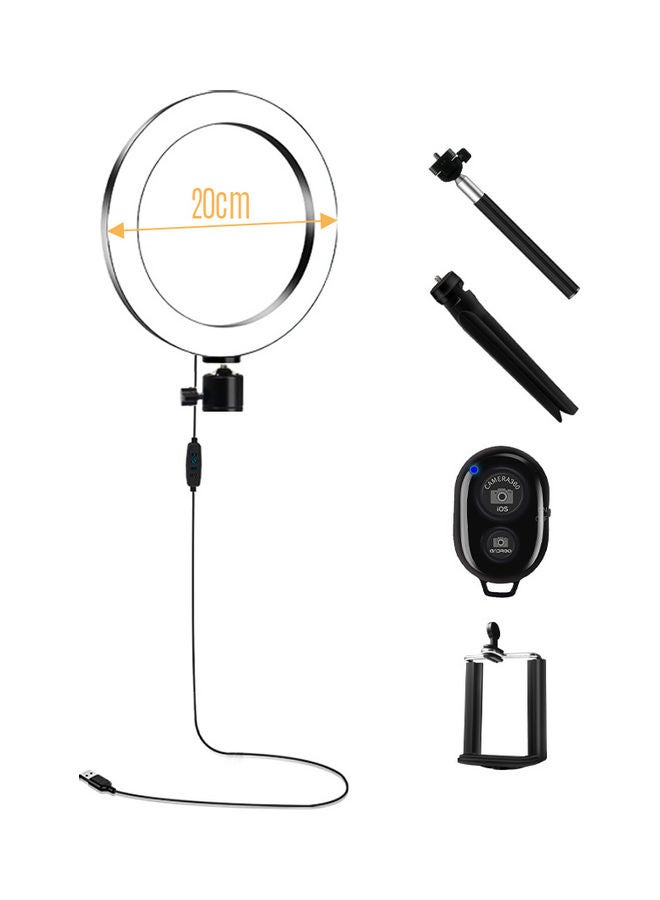 Photography LED Ring Light Set Black/White - Image 2